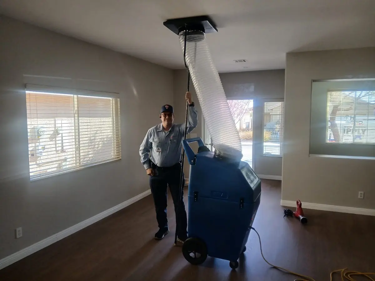 Professional Dryer Vent Cleaning work inside a Rainsville home